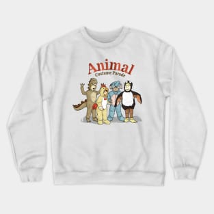 Animal costume parade Crewneck Sweatshirt